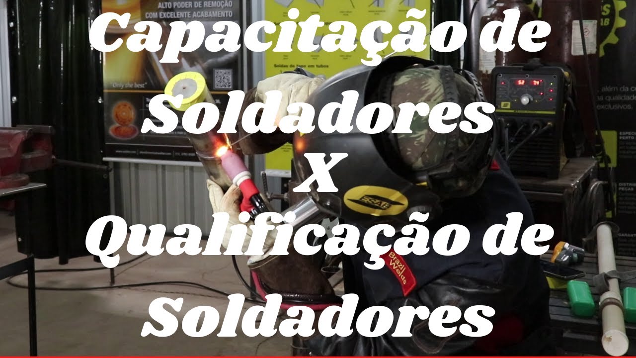 Capacitação de Soldadores x Qualificação de soldadores