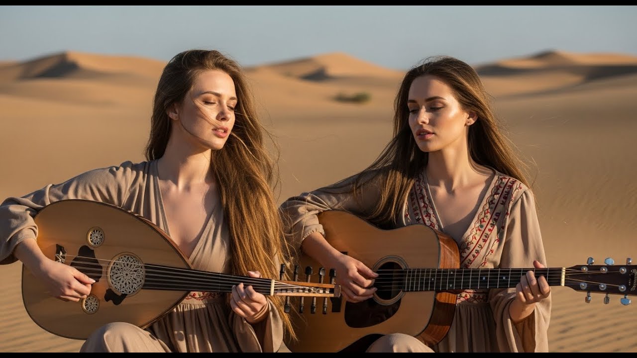 Mediterranean Sunset Flamenco | Beautiful Spanish Guitar & Oud for Work & Study