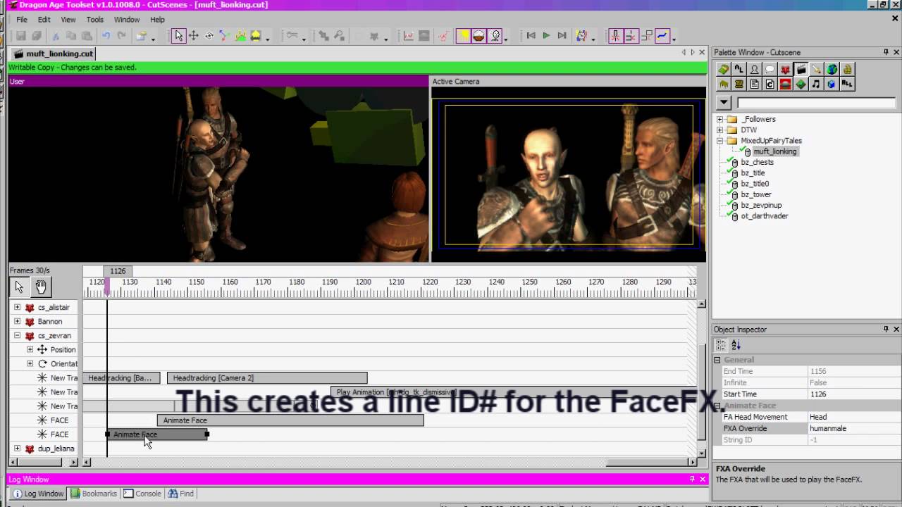 DAO: FaceFX Setup Part 1