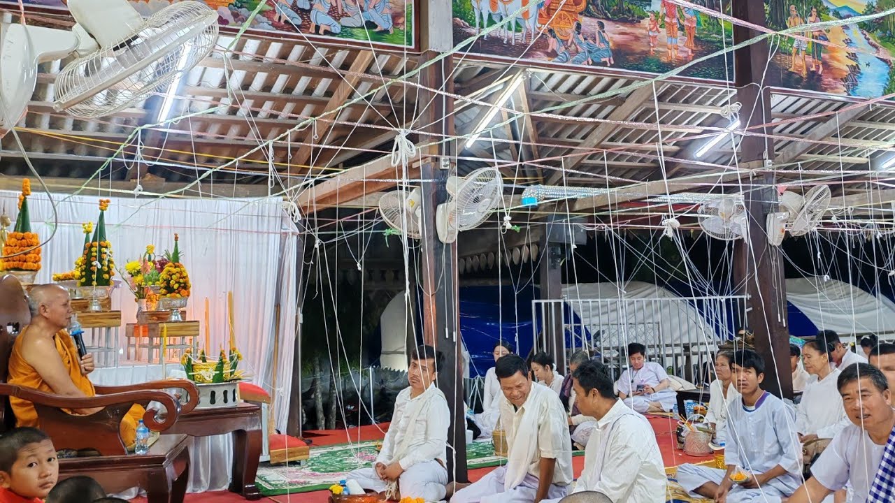 พุทธาภิเษกพระพุทธรูป​ ພຸດຖາພິເສກພຣະພຸດທະຮູບ