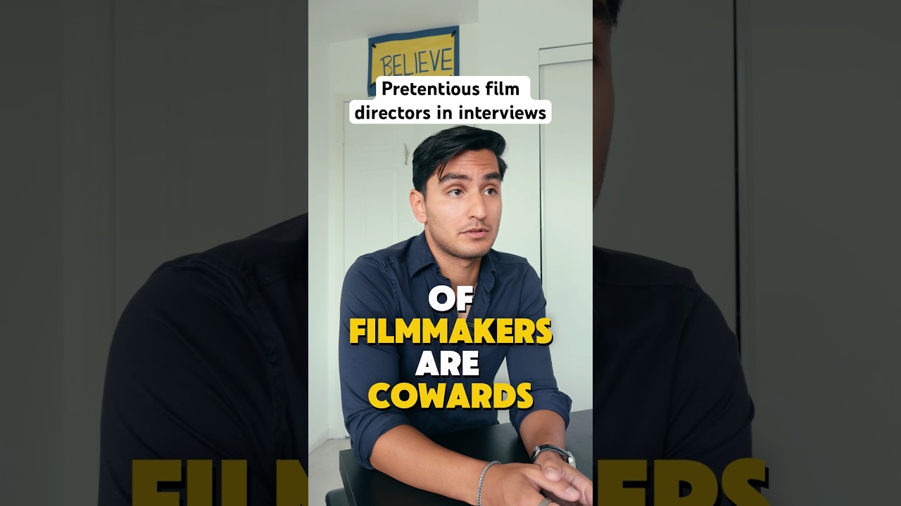 Pretentious film directors #shorts #filmdirector #parody #skit #relatableskits