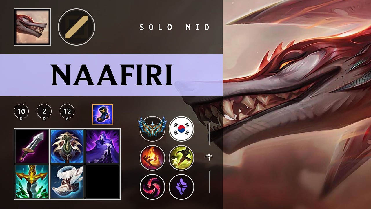 Naafiri Mid vs Ryze - KR Challenger Patch 26.06