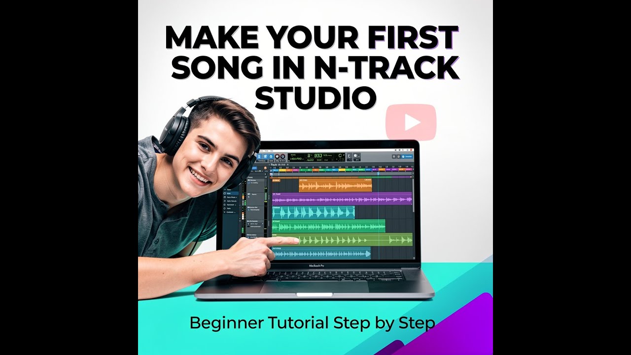 Как создать свою первую песню в n-Track Studio (урок для начинающих)