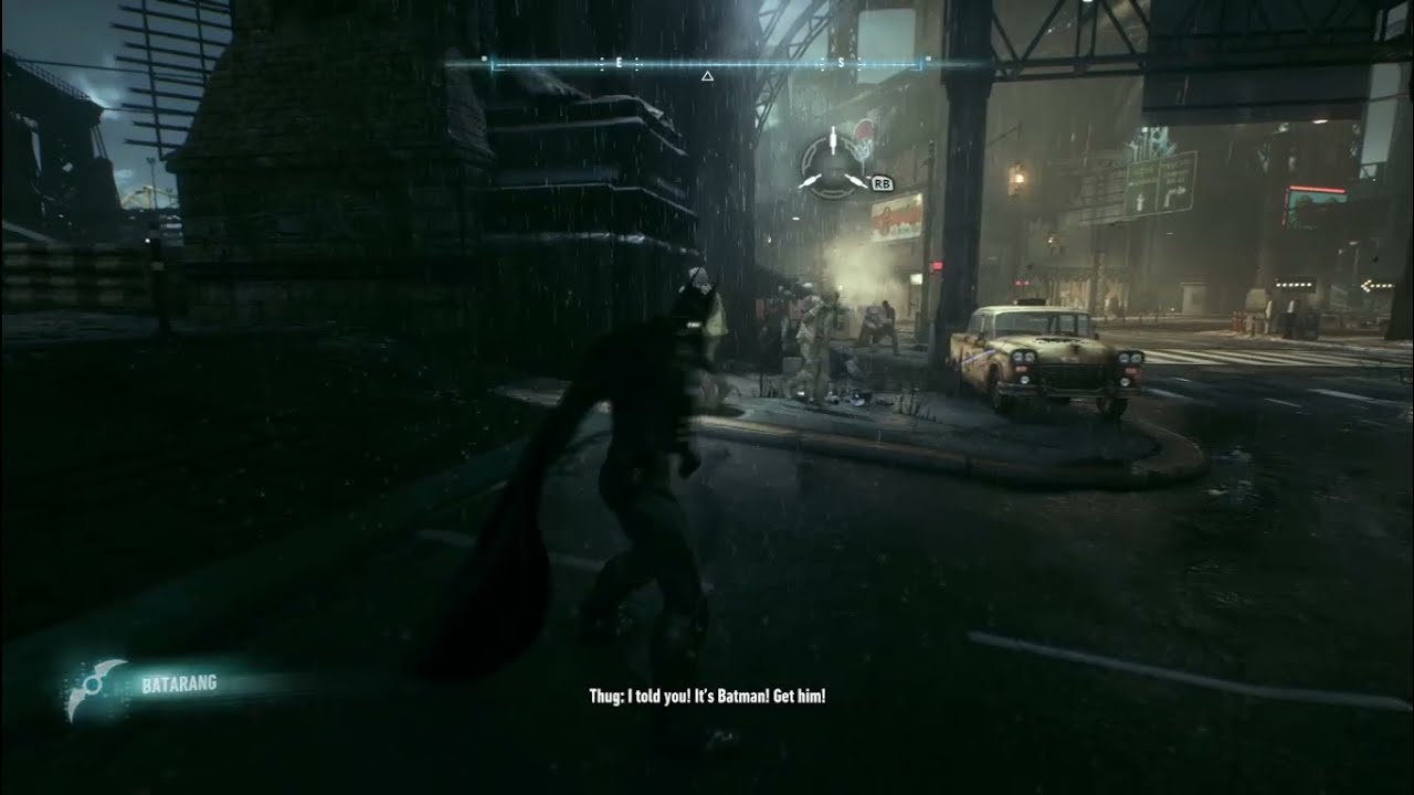 Batman Wins with only Batarangs