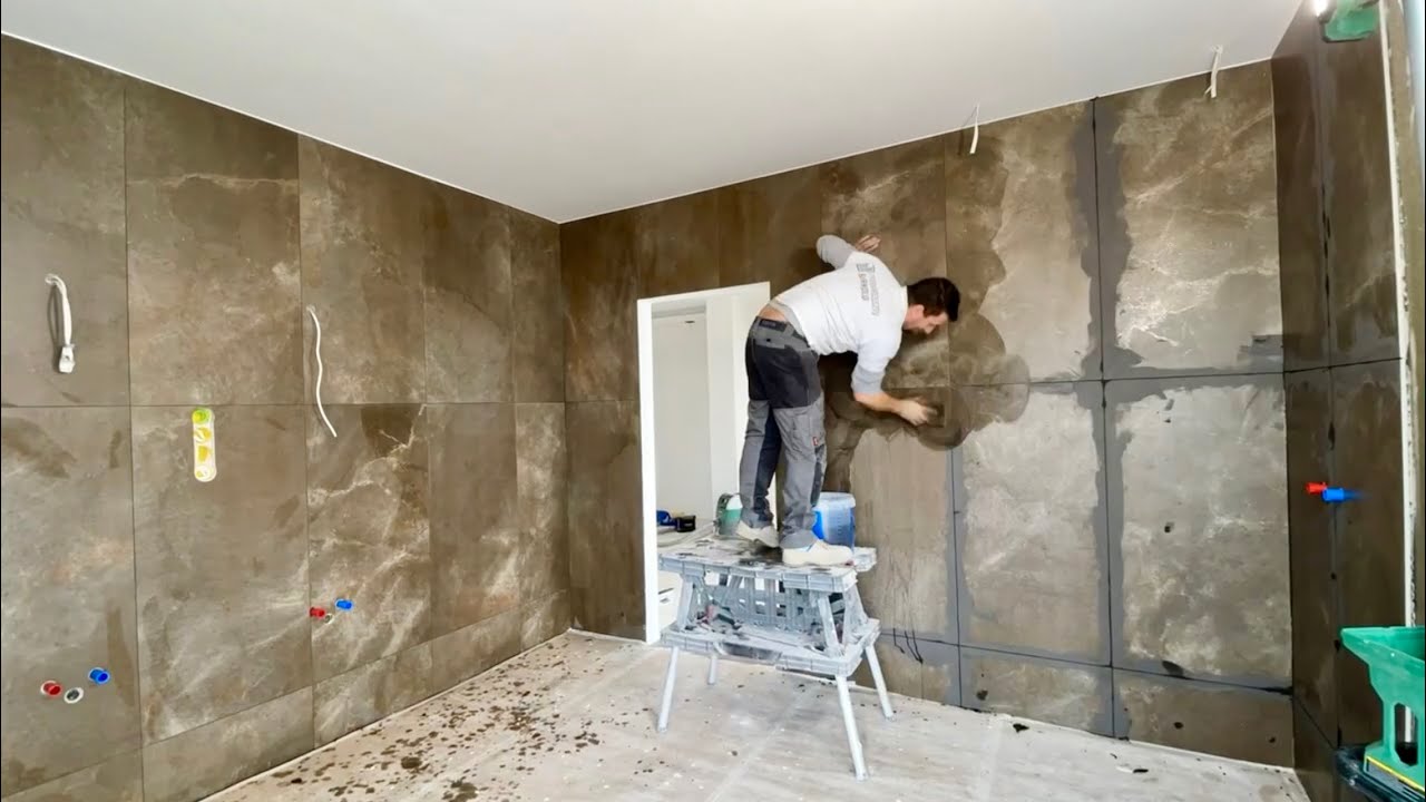 Fürdőszoba nyolcadik rész￼….fugázás, szilozás stb