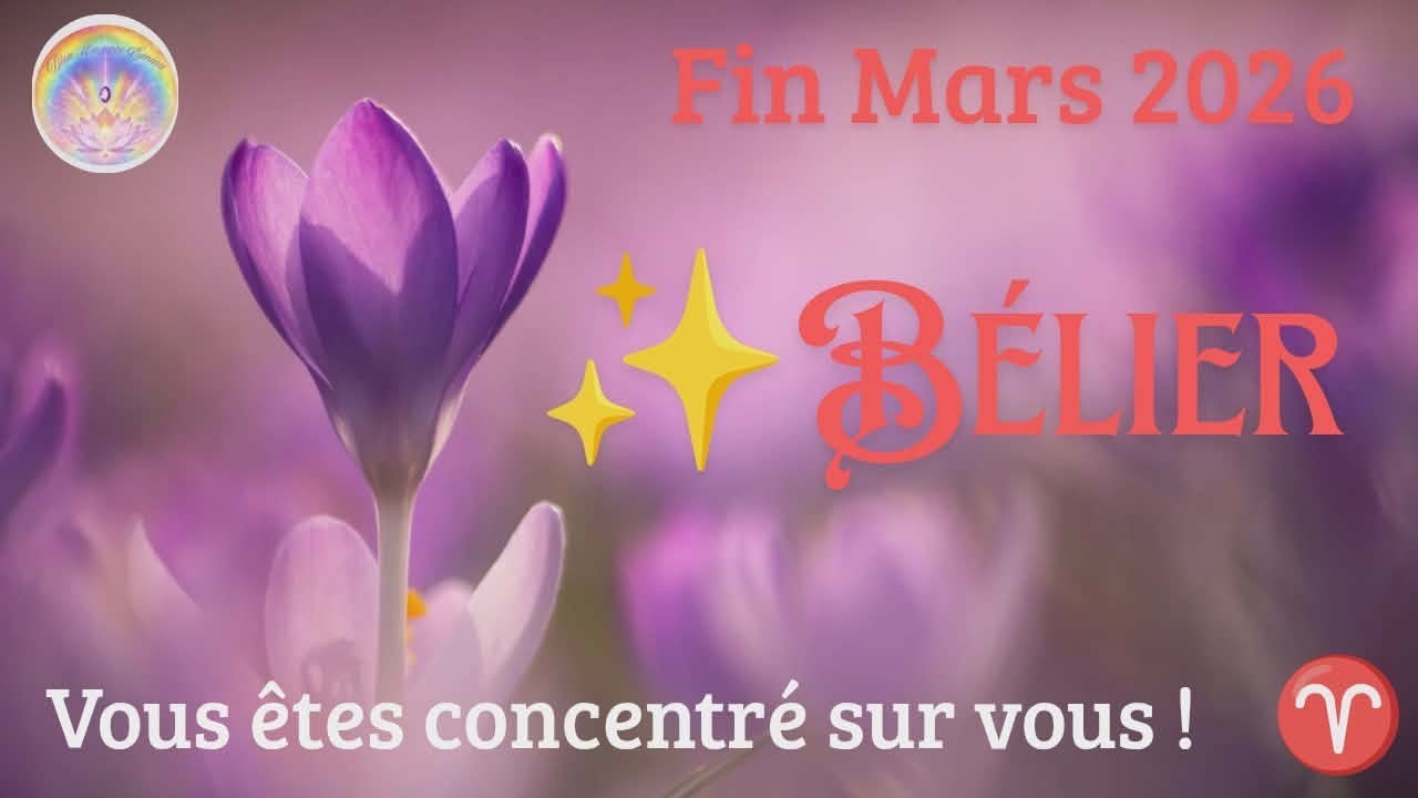 💫 BÉLIER ♈ FIN MARS 2026 ~ DÉTERMINÉ À OBTENIR CE QUE VOUS SOUHAITEZ ! 😎🔥💫