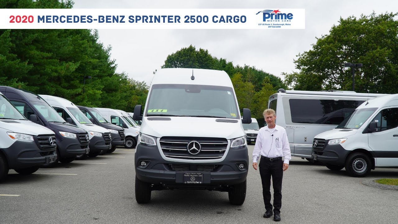 2020 Mercedes-Benz Sprinter 2500 Cargo 170 WB Extended | Video Tour with Roger
