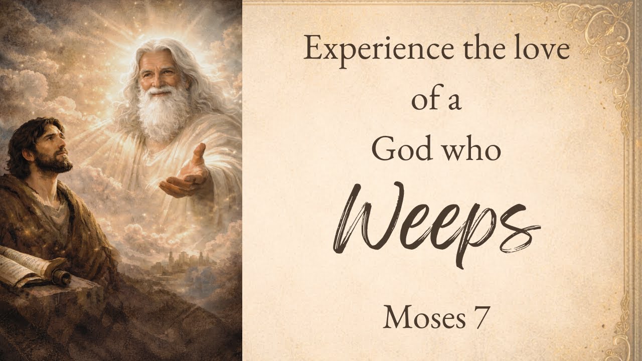 Experience the love of a God Who Weeps: Moses 7