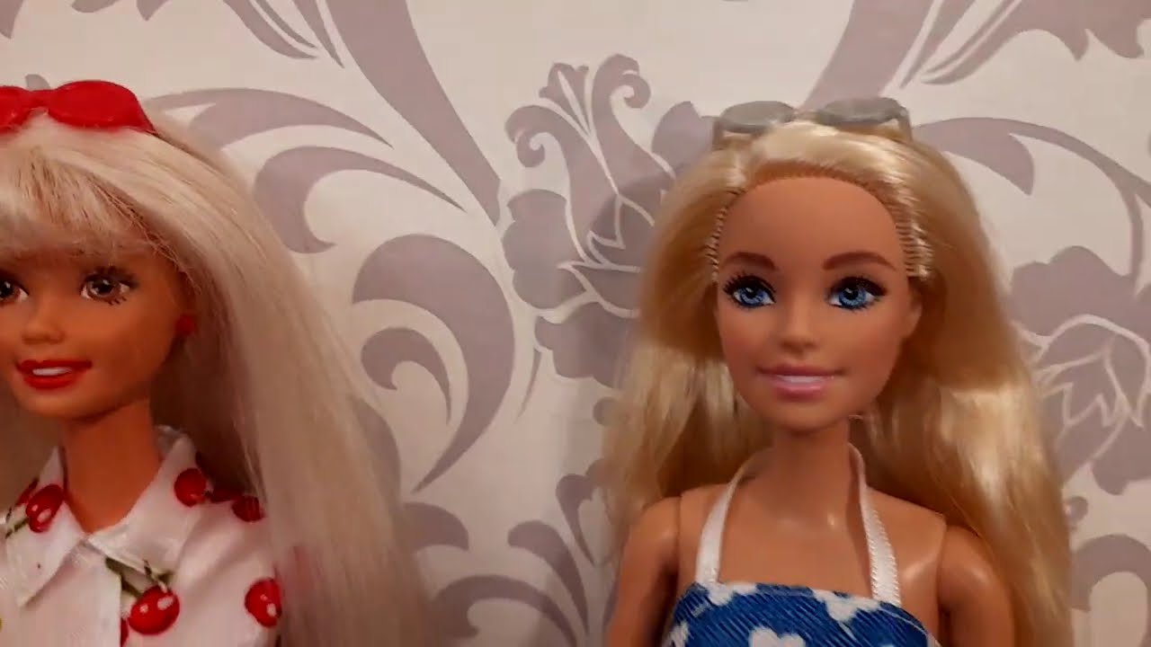 Распаковка шарнирных Барби Милли Barbie Millie. Примерка нарядов.
