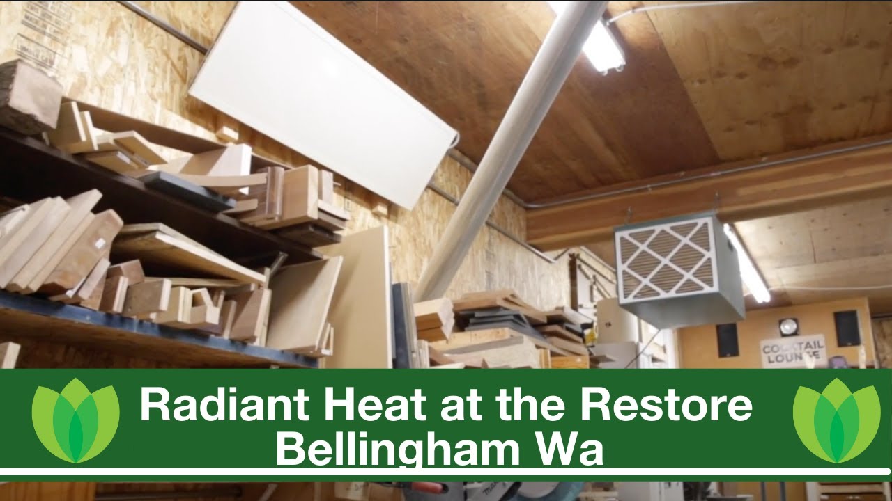 Garage and Workshop heating with infrared radiant heating