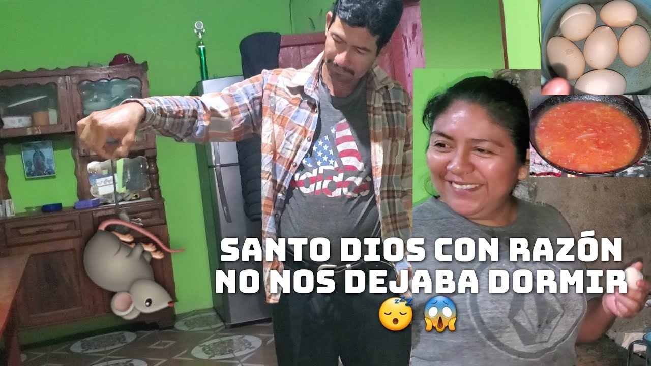 Huevitos Con Salsita De Tomate 🍅🥚Pa Su Lonche De Mi Esposo Tremenda R4t4 M4t0 🐀😲