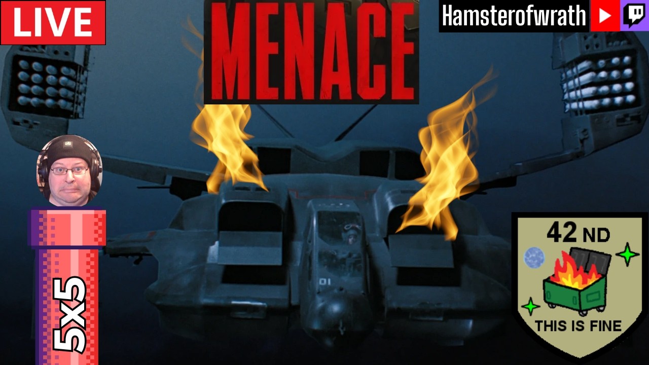 MENACE: STUCK IN THE PIPE 5 BY 5