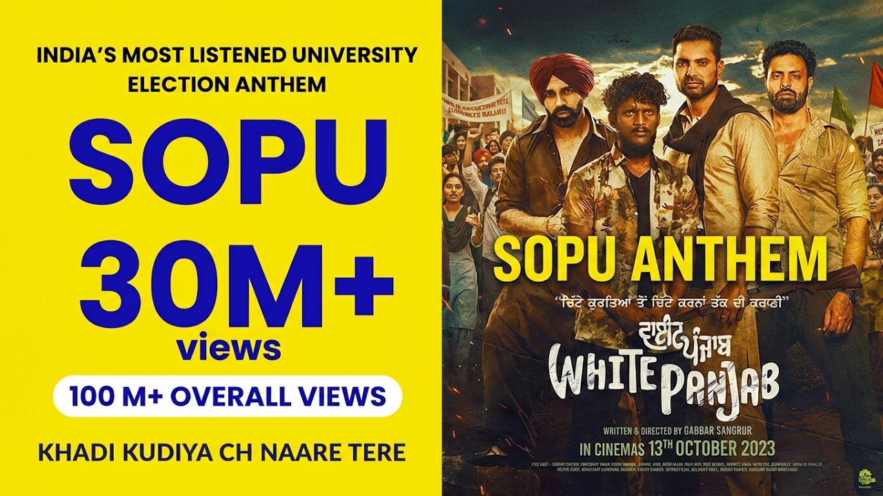 SOPU 2012 ( Full Song )I White Panjab I Khadi Kudiyan Ch Naare Tere I  I Sopu Is Back Again 2024