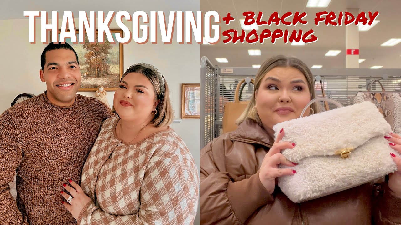 Thanksgiving + Black Friday Shopping | VLOG