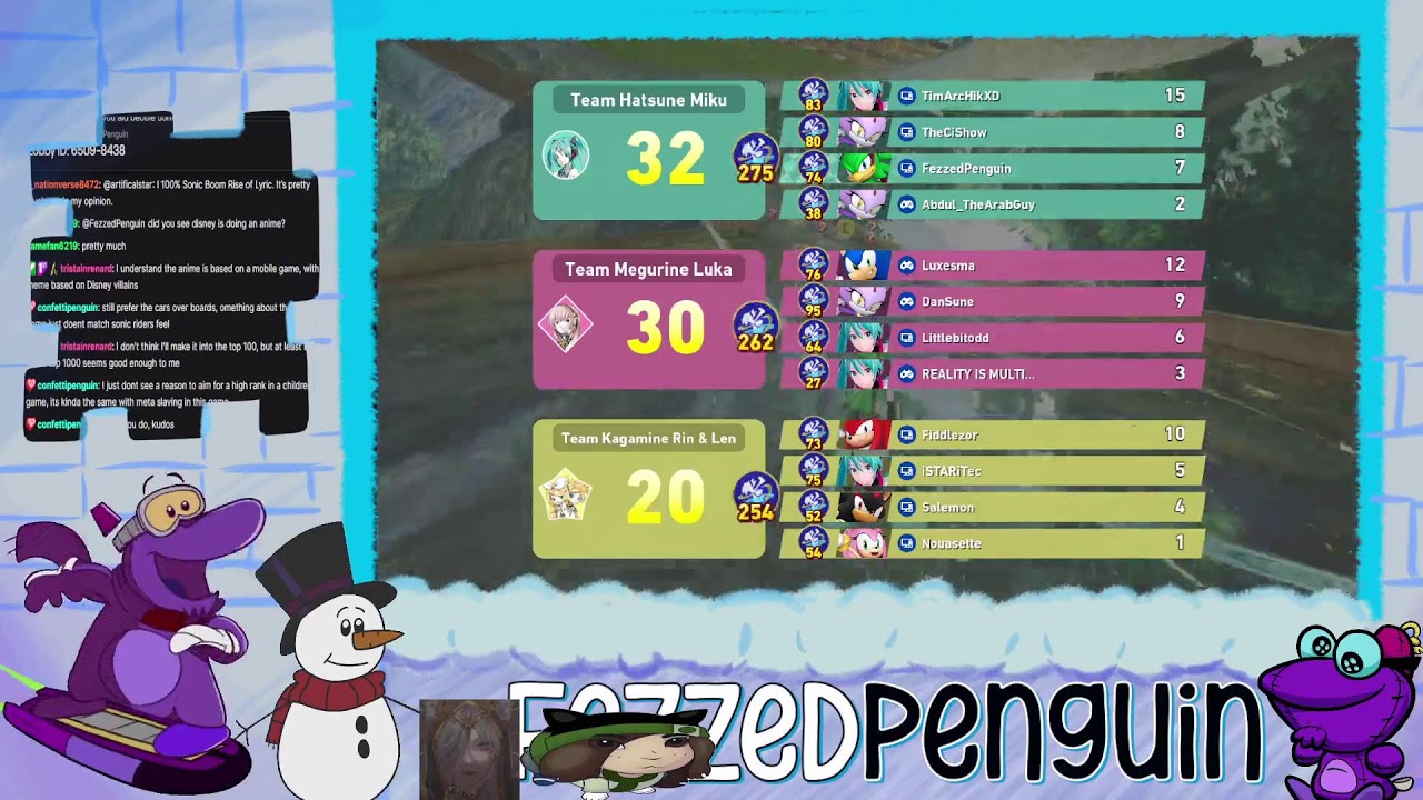 SONIC RACING CROSSWORLDS MIKU FESTIVAL!