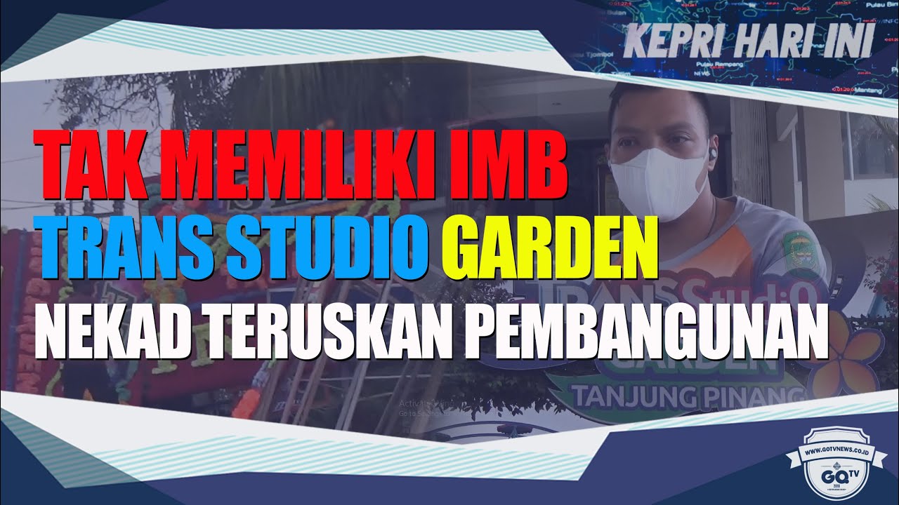 Tak Miliki IMB, Trans Studio Garden Nekad Teruskan Pembangunan