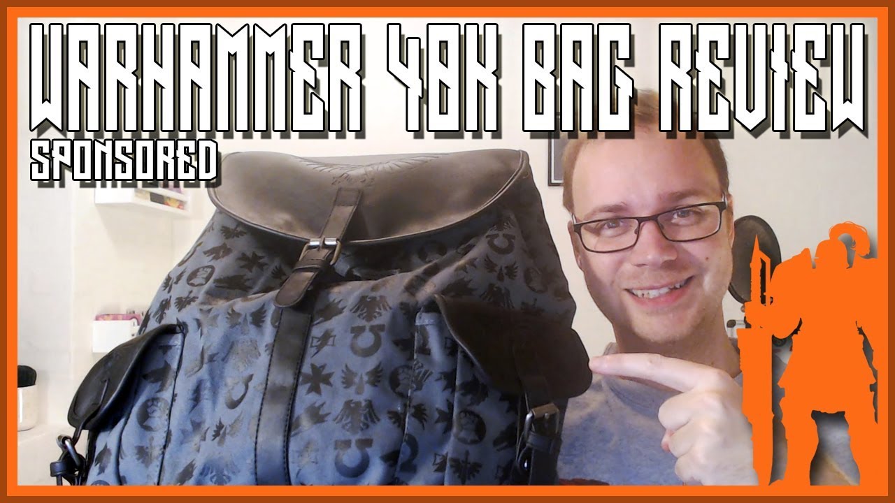 Warhammer 40k Bag from Half Moon Bay - Review - Sponsored merchandise
