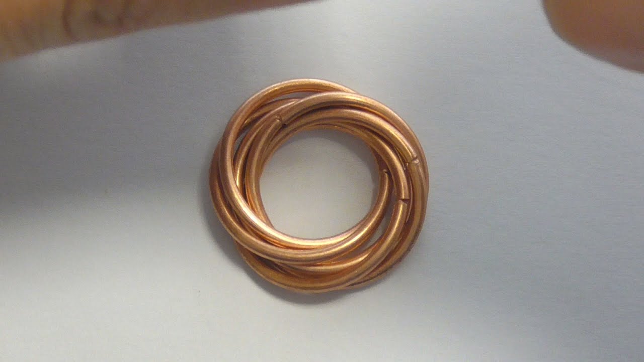 HOW TO DO MOORISH ROSE CHAIN MAILLE WEAVE