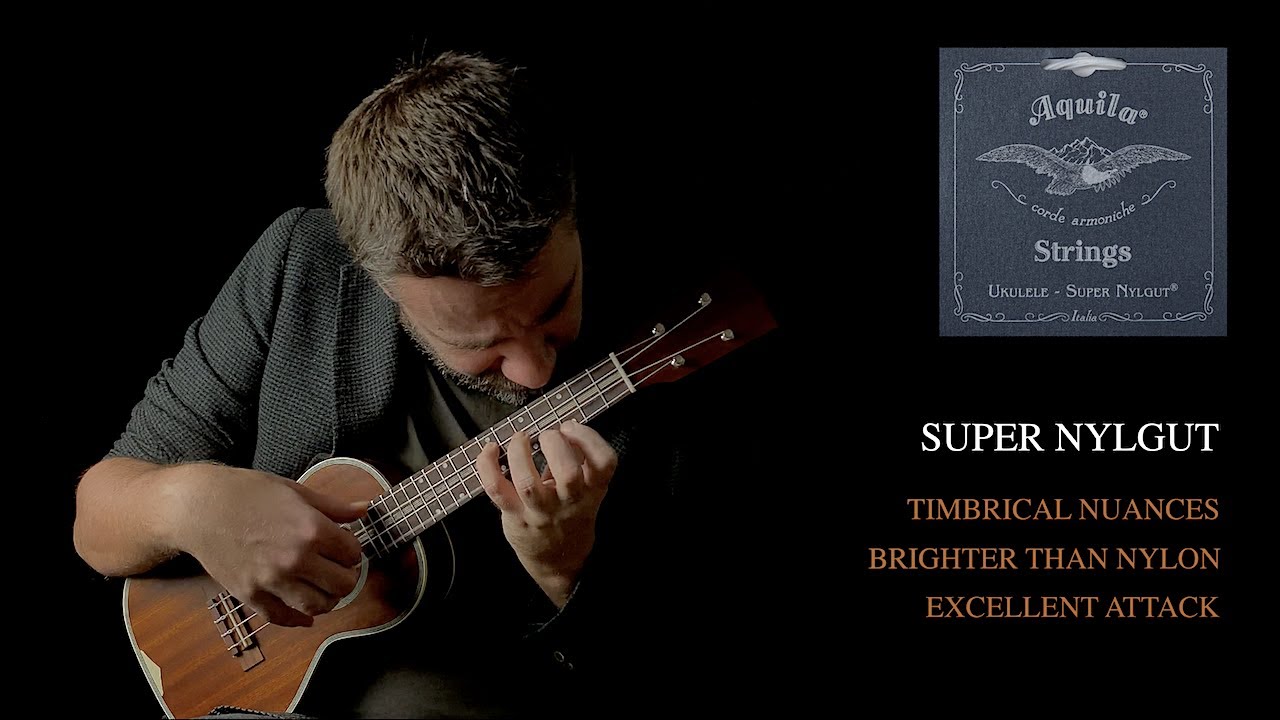 Super Nylgut Set _ Ukulele Strings _ Aquila Corde Armoniche