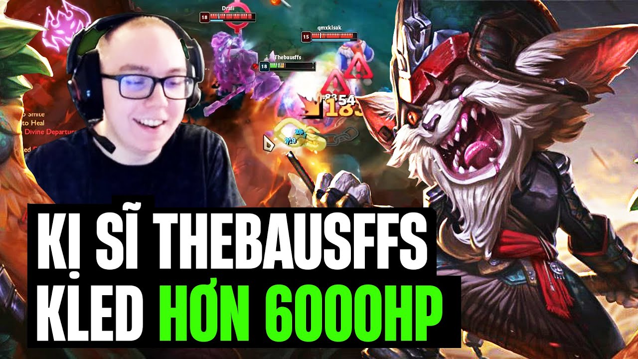 THEBAUSFFS VÀ CON KLED HƠN 6K MÁU GỒNG GÁNH ĐỒNG ĐỘI LẬT KÈO VÁN ĐẤU SIÊU KHÓ