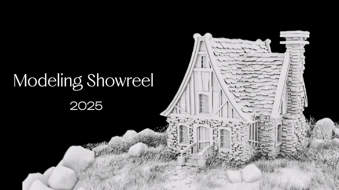 3D Modeling Showreel 2025 | Demo Reel | Aditi Majumder