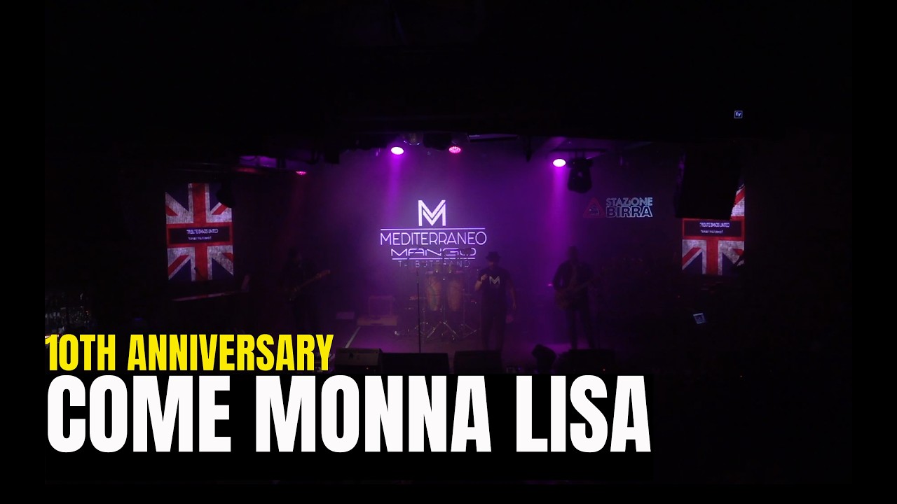 Mediterraneo MANGO Tribute Band - Come Monna Lisa LIVE a Stazione Birra