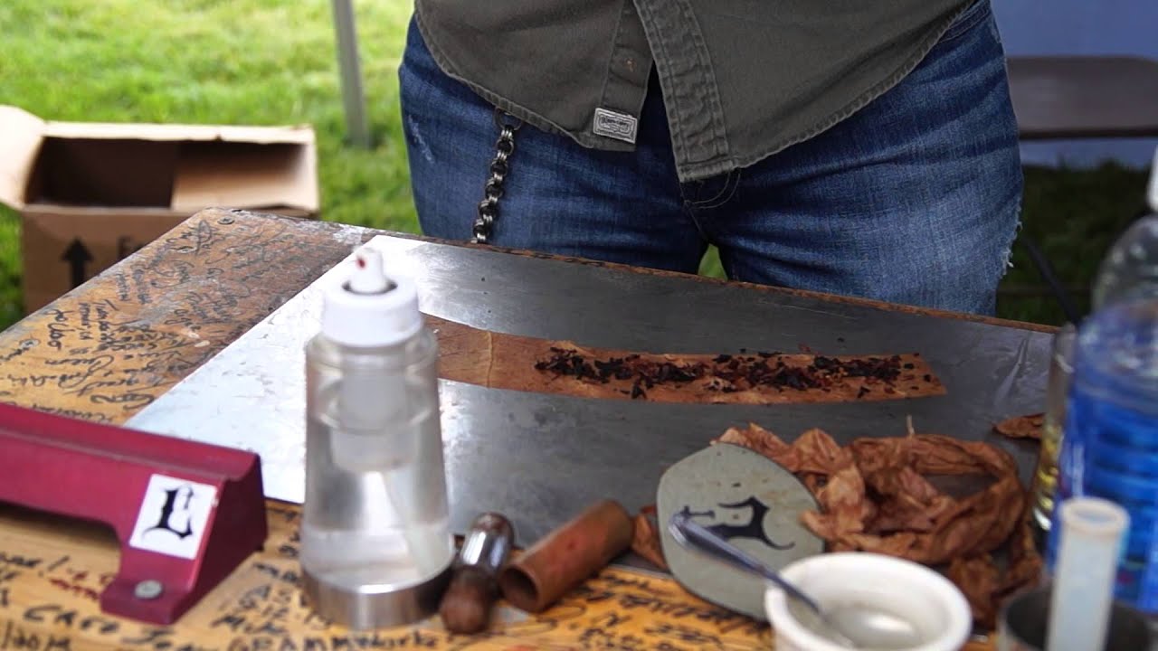 Sam Leccia Rolling a Lumpy Sanchez