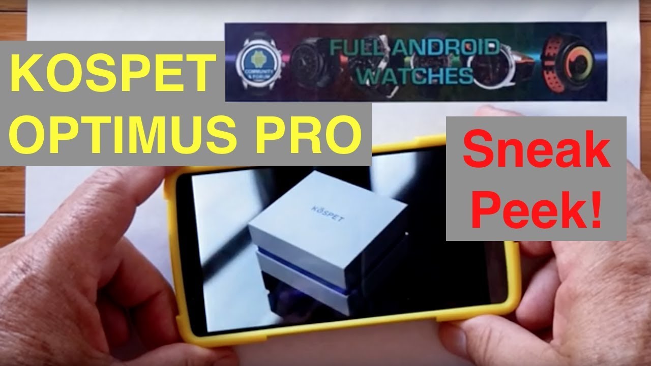 KOSPET OPTIMUS PRO Sneak Peek of Official Marketing Video from 