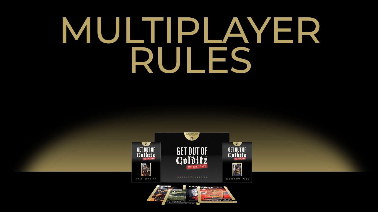 Get out of Colditz Multiplayer Rules