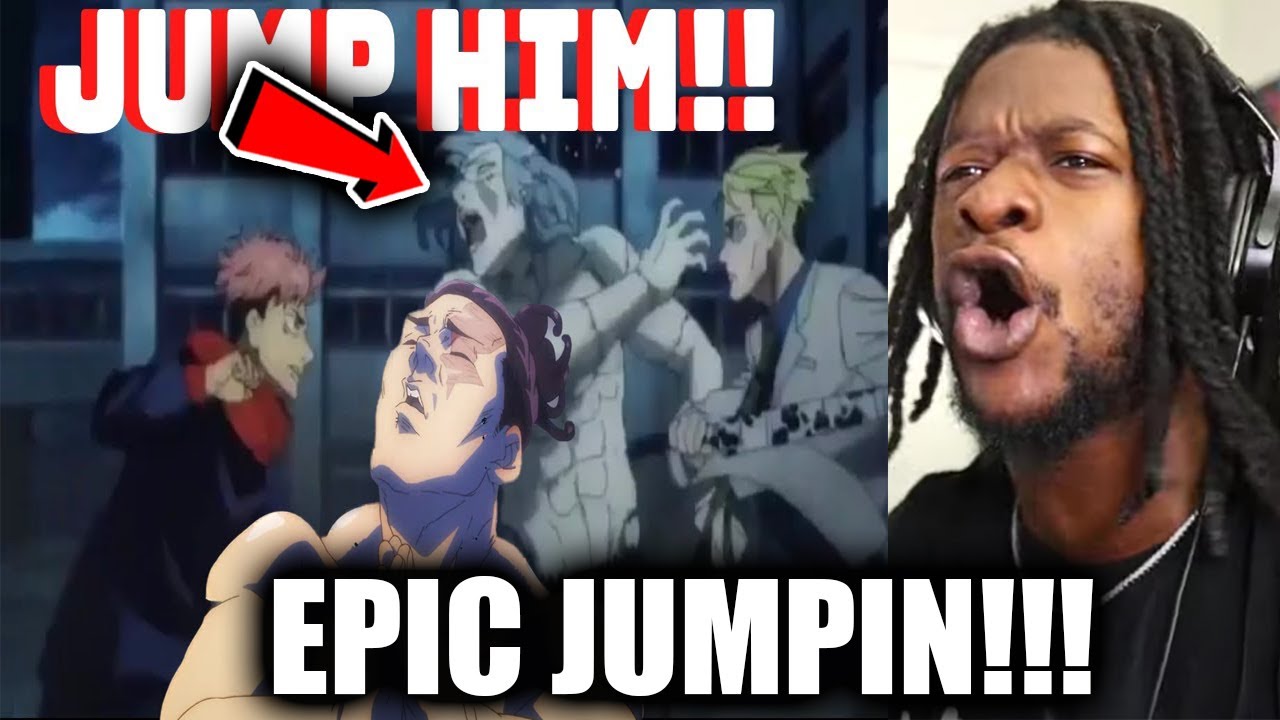 JUJUTSU KAISEN JUMPINGS ARE UNREAL (REACTION)