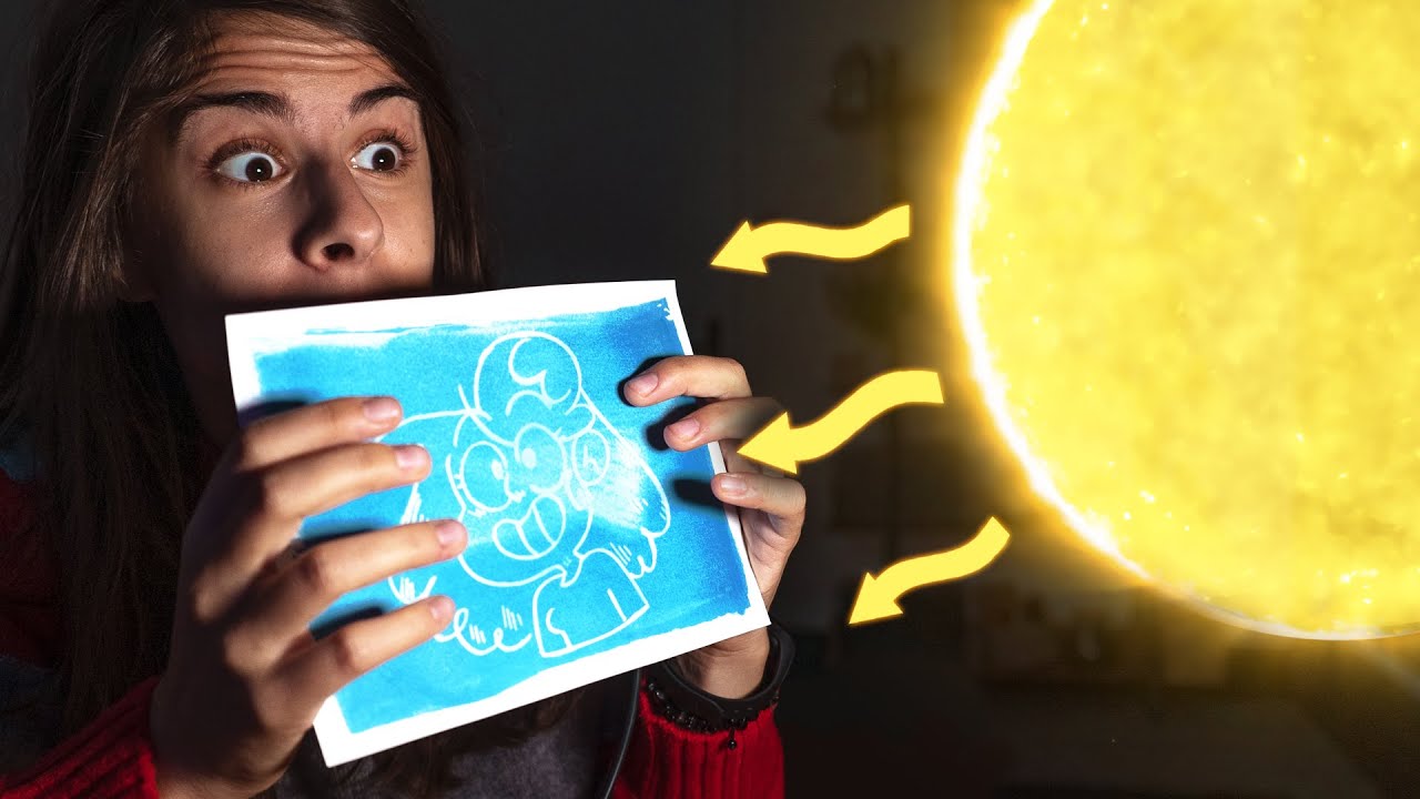 Disegnare con il Sole: Provo la Cianotipia! 🐸
