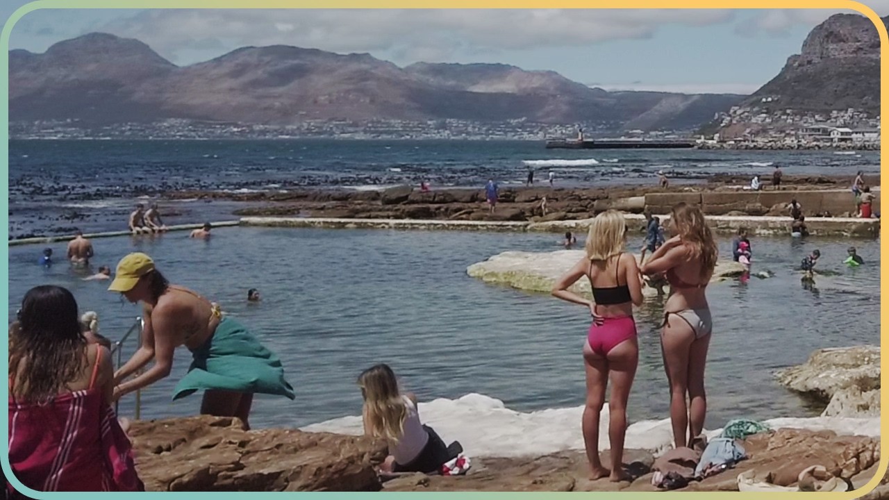Virtual coastal walk from Muizenberg to Kalk Bay harbour | Cape Town, South Africa
