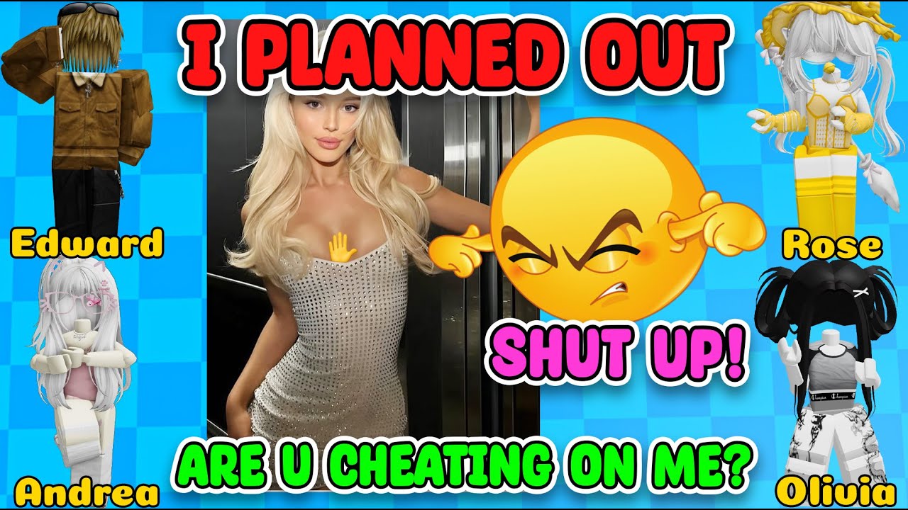 TEXT TO SPEECH Roblox Story🥥I PLANNED OUT🥥Emoji Groupchat Conversations
