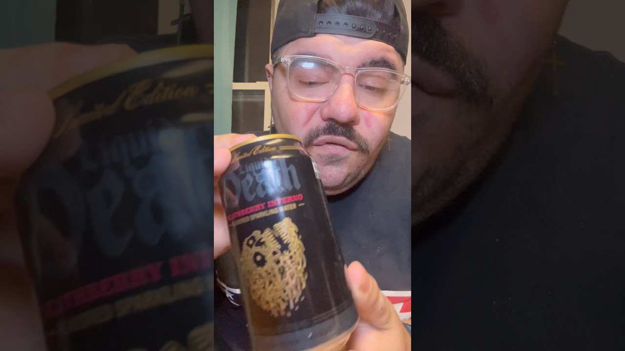 ￼￼ Liquid Death ￼Deathberry Inferno Flavor Review