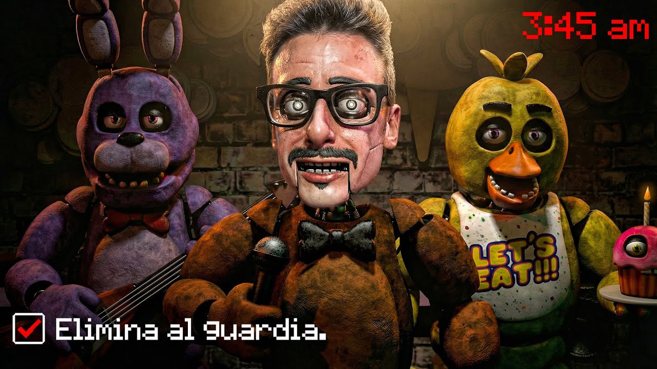 FNAF pero YO soy los ANIMATRÓNICOS - FNAF Simulator #1