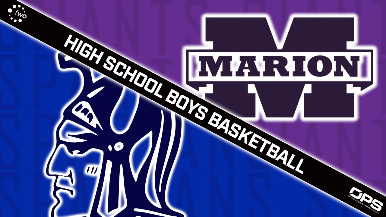 HOMESTEAD SPARTANS VS MARION GIANTS - IHSAA BOYS BASKETBALL - JAN. 17