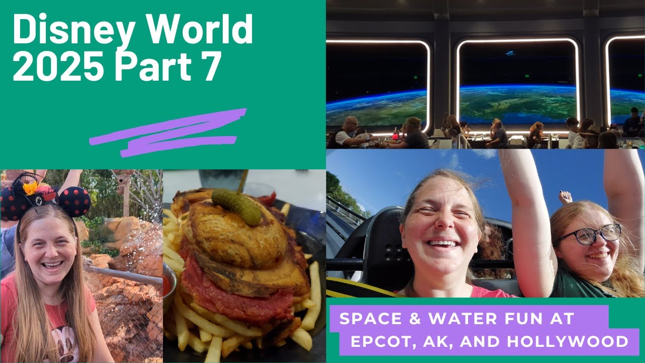 The Best Reuben of My Life was in Space! | Part 7 - Disney World 2025