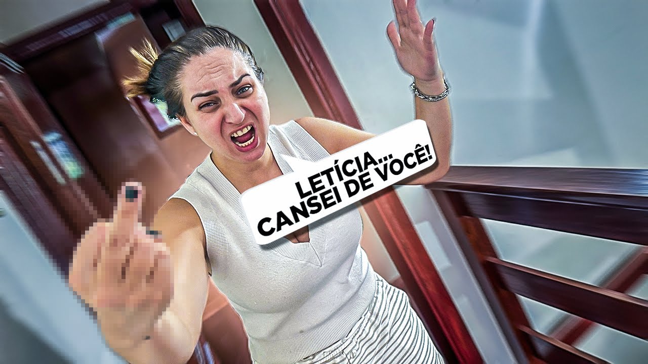 FUGI DE CASA.. NÃO AGUENTO MAIS A MINHA MÃE!