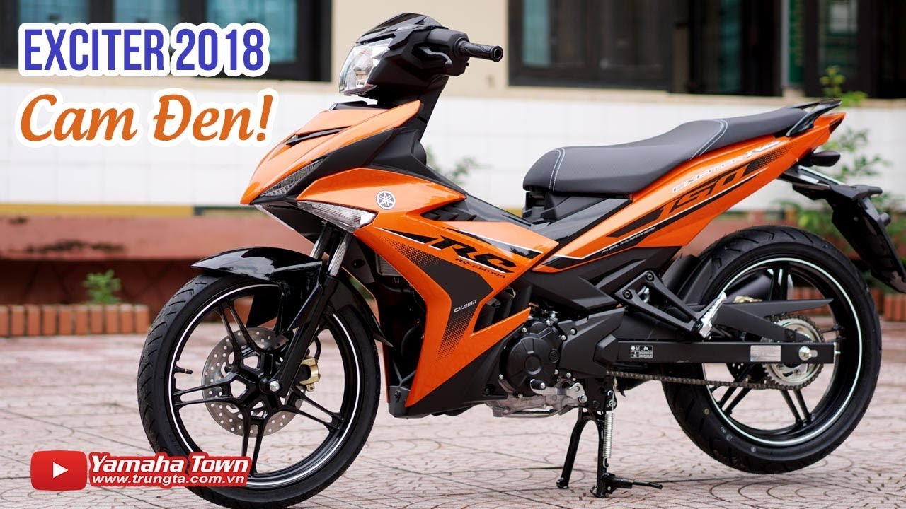Yamaha Exciter 150 RC Cam Đen ▶ Đánh giá Cơn lốc màu Da Cam, đẹp từng centimet!