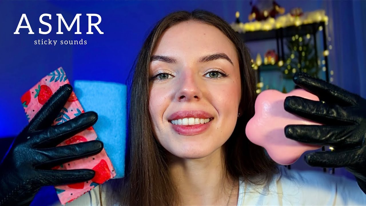 This sticky ASMR will put you to sleep💤💤💤
