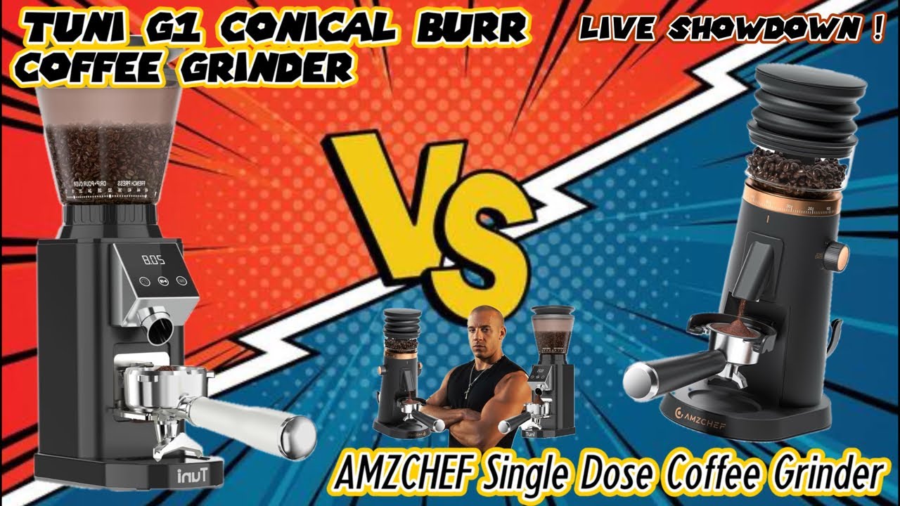 LIVE: Tuni G1 vs AMZCHEF Grinder ⚡ Budget King Showdown | Black Friday Coffee Special