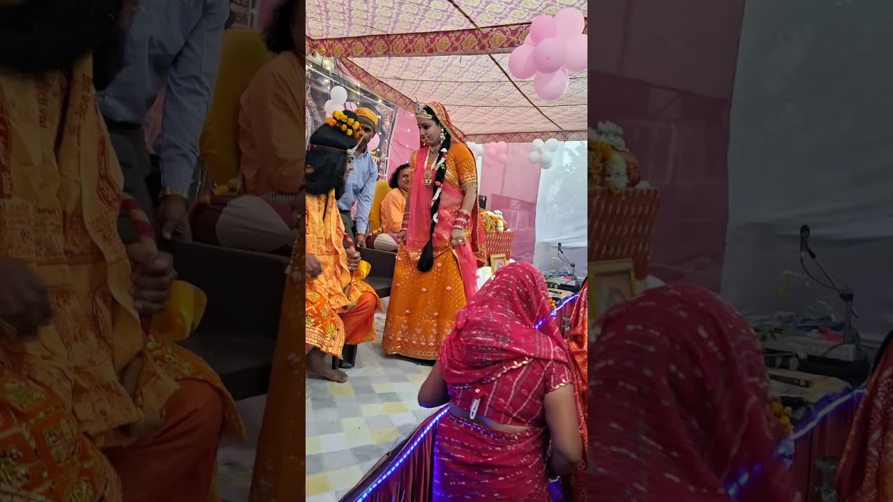 Aaj Ram khatha me Ram bibah sampann hua 