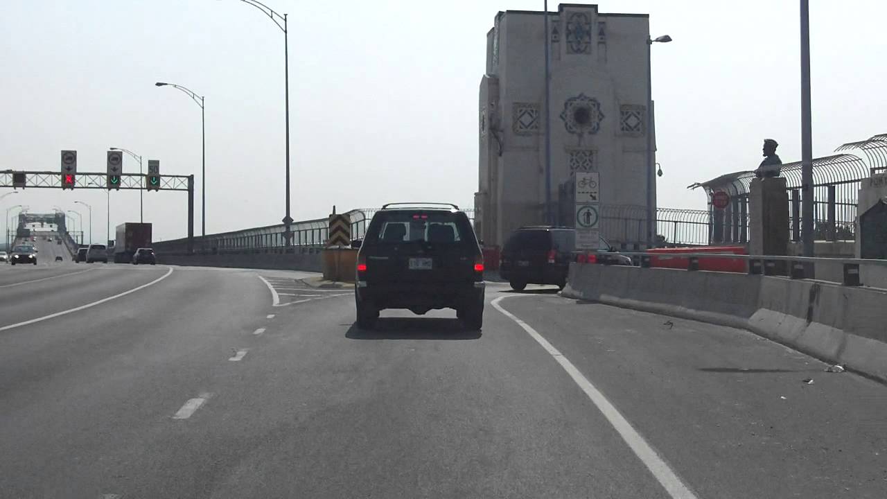 Jacques Cartier Bridge eastbound [ALTERNATE TAKE]