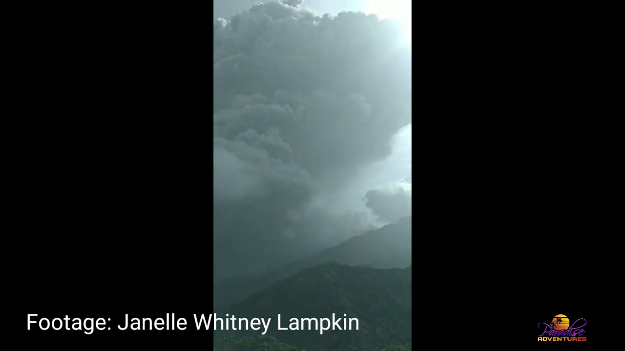 La Soufriere goes EXPLOSIVE. St Vincent and the Grenadines