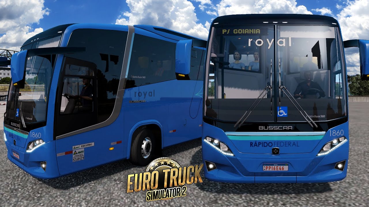 ETS 2 | MOD BUS &ndash; MAPA EAA | VISSTA BUSS 360 SCANIA K400 IB | RAPIDO FEDERAL | Bras&iacute;lia / Goi&acirc;nia