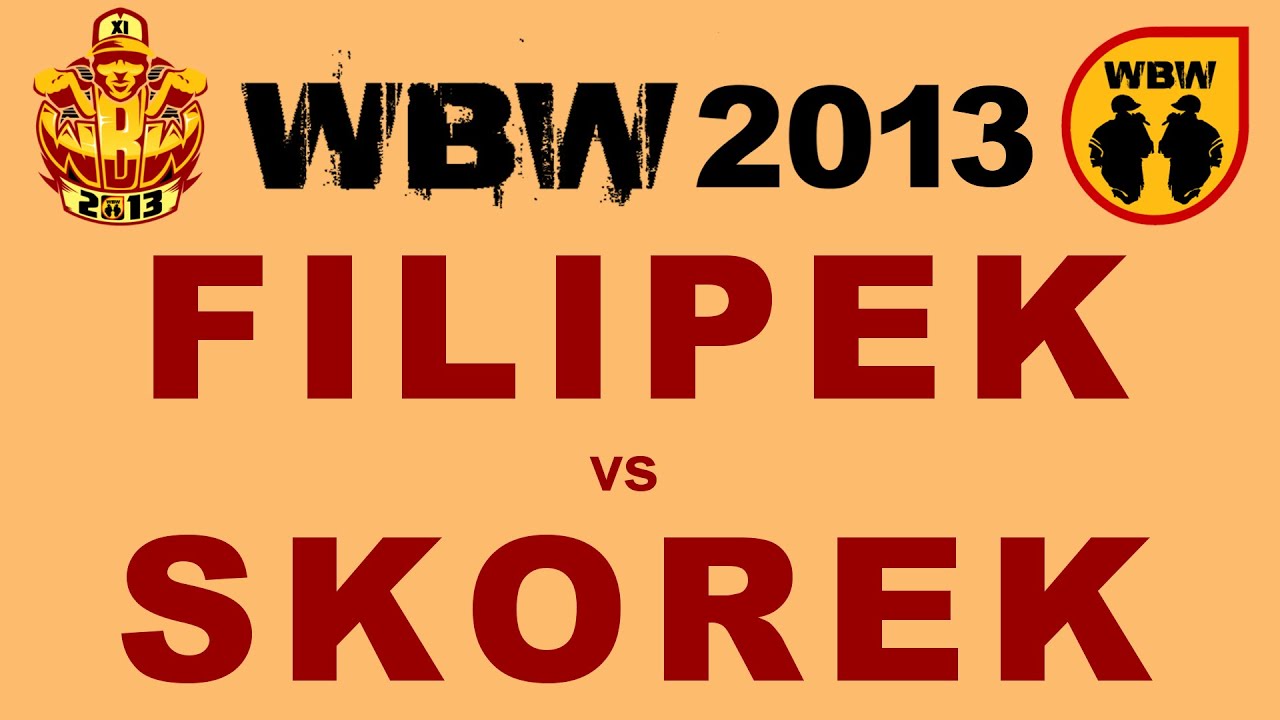 Filipek 🆚 Skorek 🎤 WBW 2013 el.4 (freestyle rap battle)