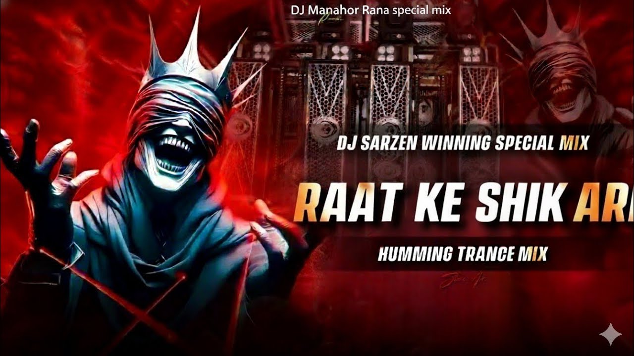 Dj Sarzen Style Mix !! Raat Ke Shikari  Masoom Sharma !! Circuit Edm Mix !!  Dj Manohar Rana