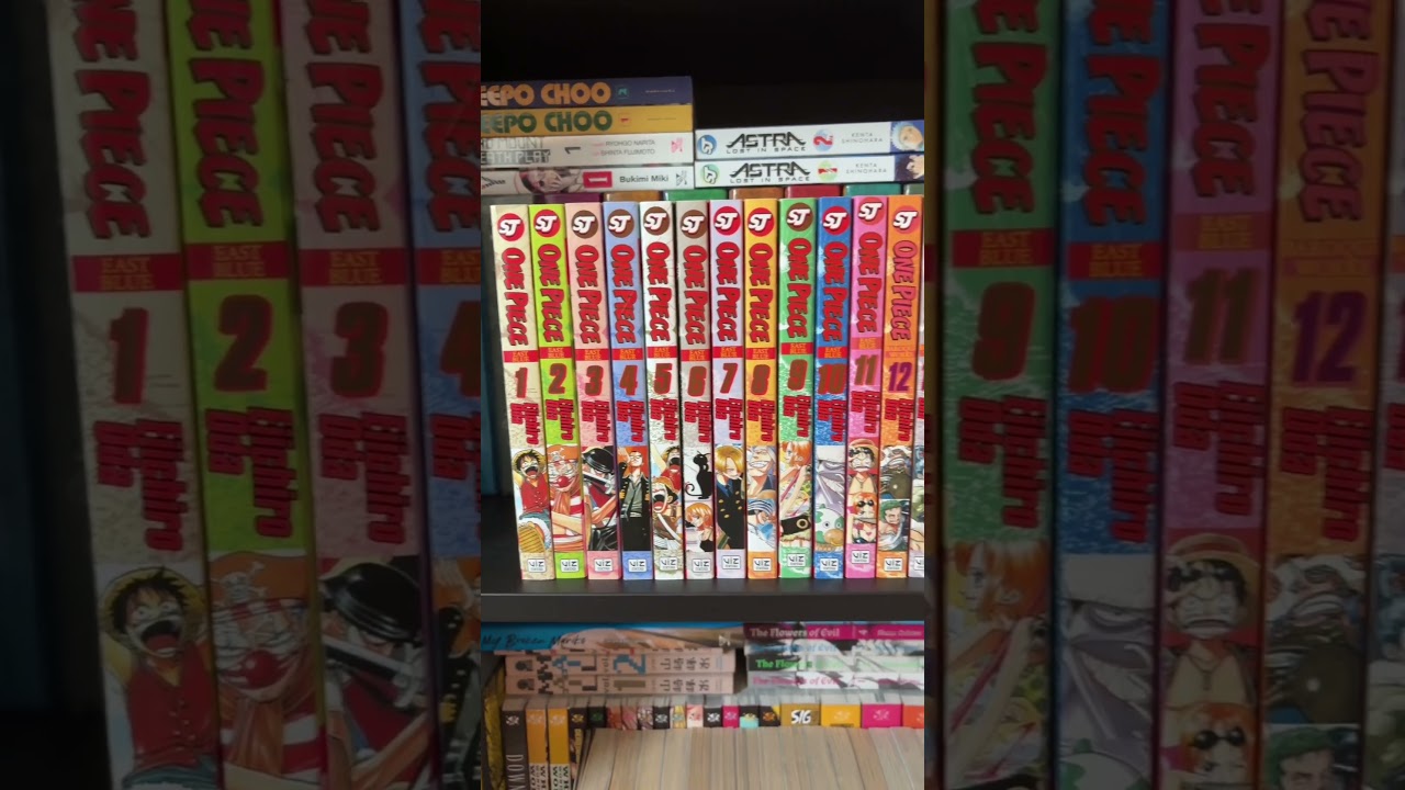 Why I&rsquo;m selling my One Piece manga&hellip;😞 #manga #mangacollection #onepiece ##shorts
