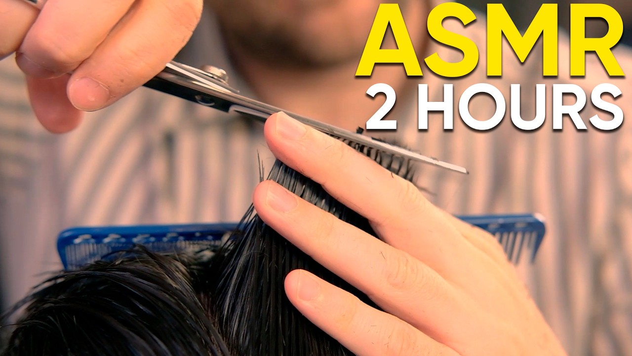 Ты точно уснешь! 2 часа звуков ножниц ASMR - Лучшие моменты 2023 года