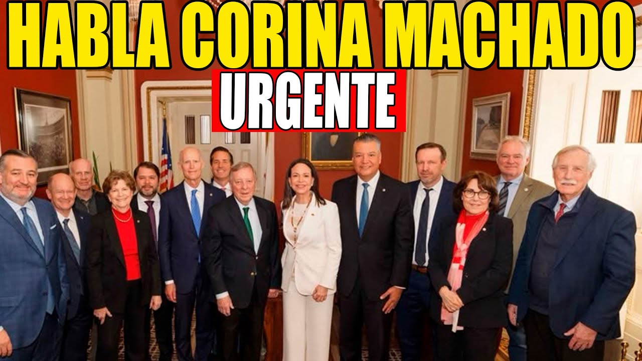 URGENTE🔴 REUNIÓN DE MARIA CORINA CON CONGRESISTAS DE  EE.UU. - NUEVO PLAN ELECTORAL CHAVISTA